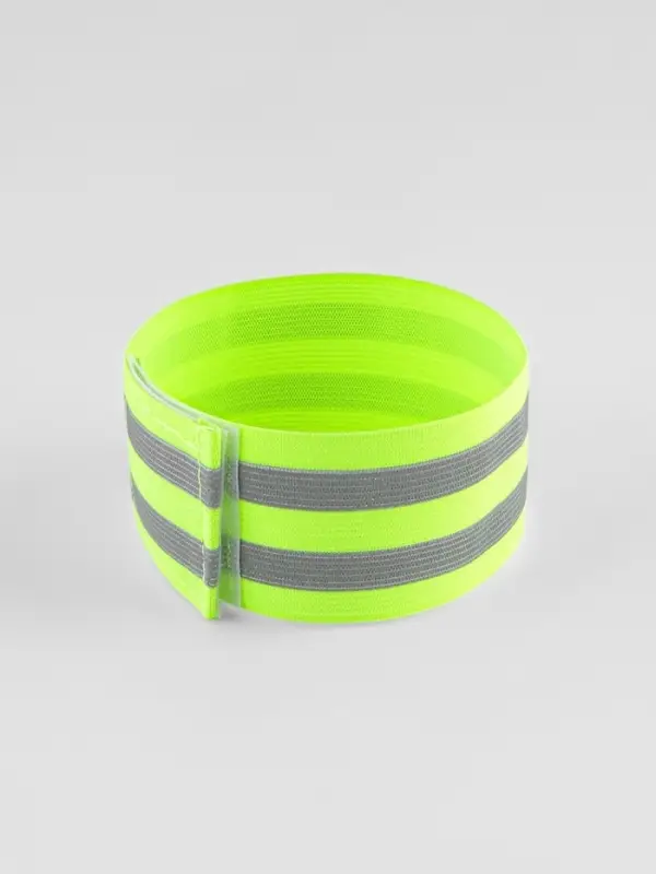 Повязка нарукавная светоотражающая, эластичная, на липучке, 35&times;4.8 см