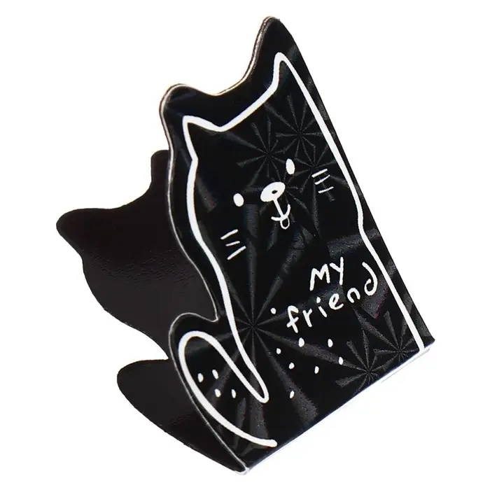 Набор магнитных закладок для книг Calligrata 4 штуки, Набор магнитных закладок для книг Calligrata 4 штуки, "Кошки", МИКС