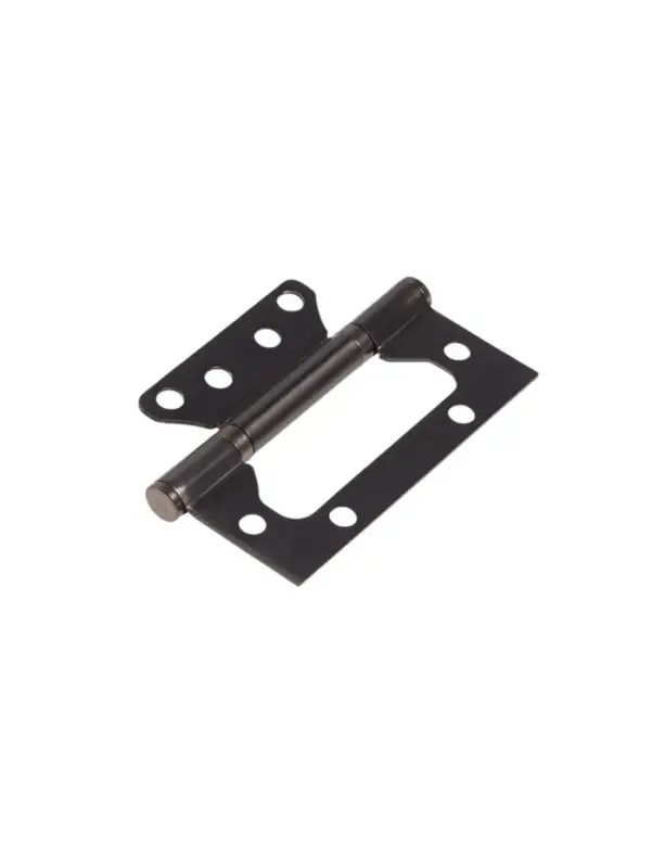 Петля-бабочка ТУНДРА, 100&times;70&times;2.0 мм, универсальная, без врезки, графит, 2 шт.