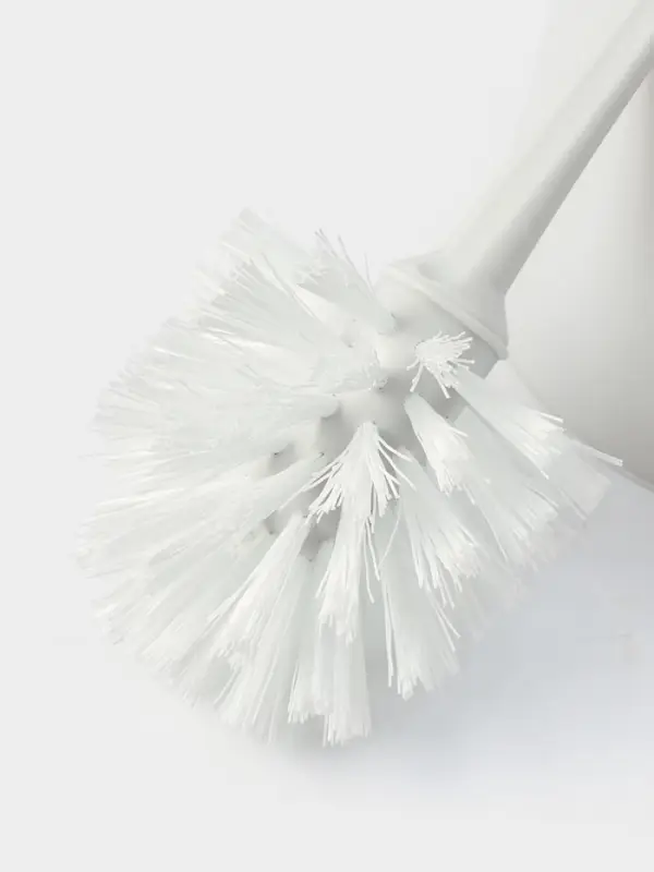 Ёршик для унитаза Rambai, d=15.5 см, h=35 см, с подставкой, серый