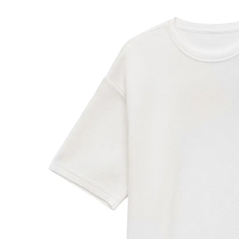 Джемпер с коротким рукавом Siluetti Volumica, молочно-белый, размер XS/S