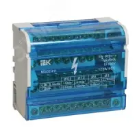 Шина на DIN-рейку в корпусе (кросс-модуль) 3L+PEN 4х11