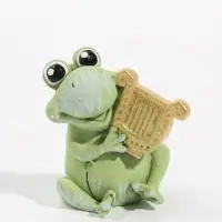 Фигурка декоративная &laquo;Лягушкин Блюз&raquo;, набор 3 шт., 3.1&times;4&times;4.5 см