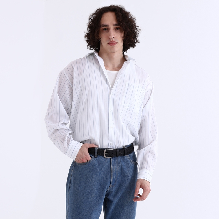 Ремень мужской «Великан», ширина 4 см, винт, пряжка металл, цвет чёрный Ремень мужской «Великан», ширина 4 см, винт, пряжка металл, цвет чёрный