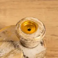 Подставка под благовония &laquo;Ладонь&raquo;, 13&times;7.5&times;6 см, манговое дерево