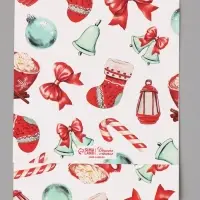 Коробка под 9 конфет &laquo;Новогодний фонарик&raquo;, 13.7&times;13.7&times;3.5 см