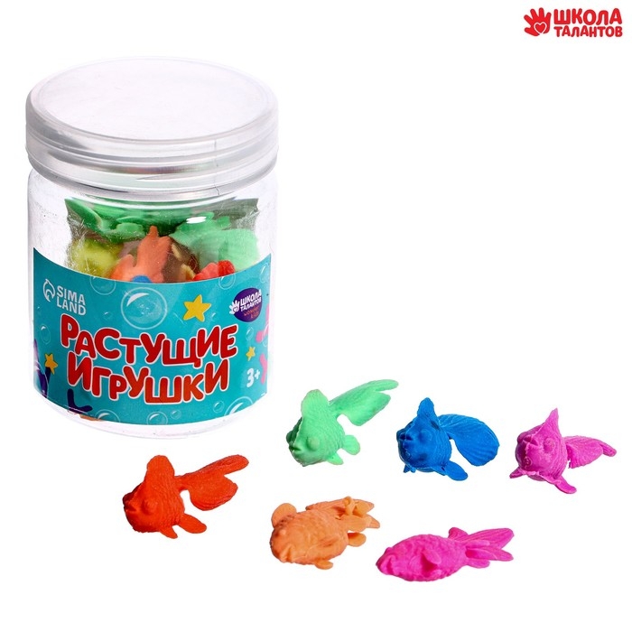 Растущие игрушки «Рыбки», 20 шт Растущие игрушки «Рыбки», 20 шт