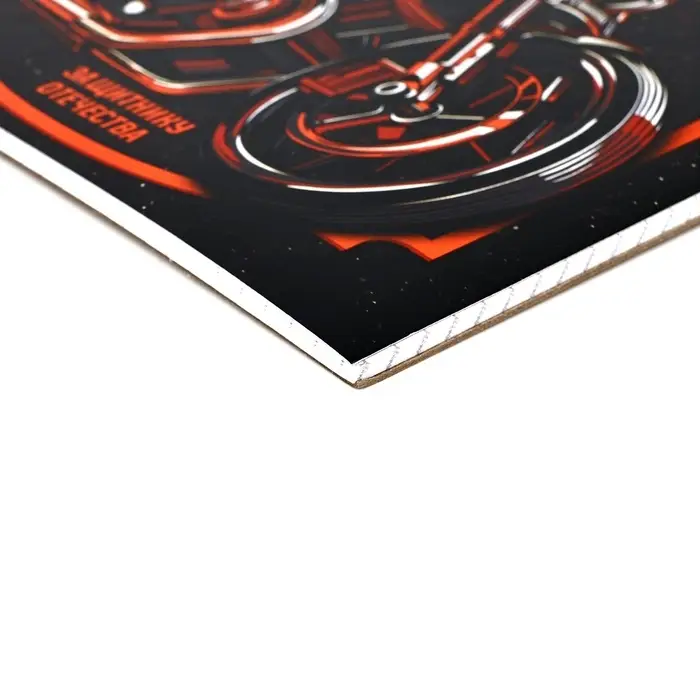 Блокнот А5, 40 л. на гребне в клетку &laquo;23 февраля. Защитнику отечества&raquo;