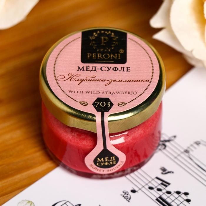 Мёд - cуфле Peroni, «Клубника-земляника», 30 г Мёд - cуфле Peroni, «Клубника-земляника», 30 г