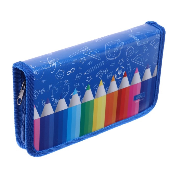 Пенал 1 секция 115 х 205 х 30 мм, Calligrata Пенал 1 секция 115 х 205 х 30 мм, Calligrata "Карандаши", ламинированный картон