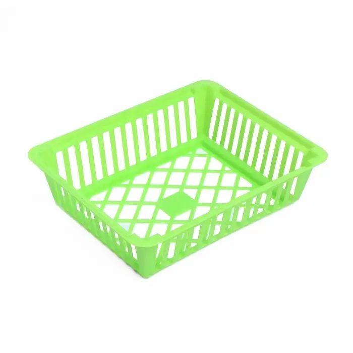 Корзина для луковичных, квадратная, 25×20 см, зелёная, Greengo Корзина для луковичных, квадратная, 25×20 см, зелёная, Greengo