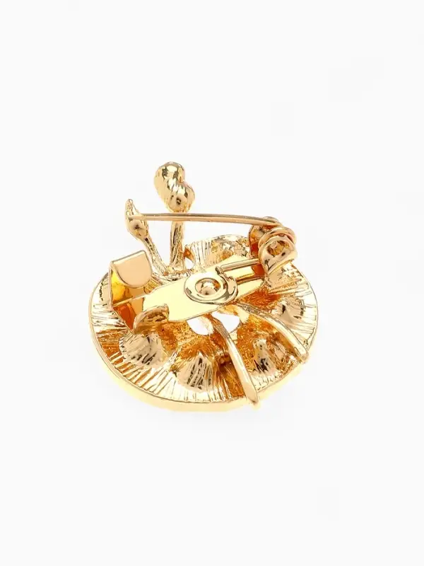 Брошь &laquo;Палитра с кисточками&raquo;, размер МИКС, МИКС в золоте