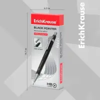 Карандаш механический ErichKrause &laquo;Black Pointer&raquo;, 0.5 мм, НВ, в коробке