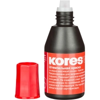 Краска штемпельная KORES красная 71328 ев/эт