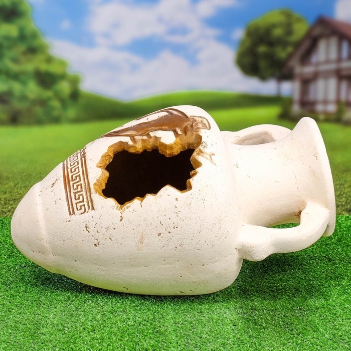 Фигурное кашпо  Фигурное кашпо "Амфора Олимп" 51х29см