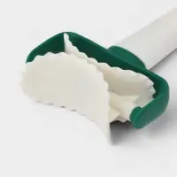 Валик для нарезки из теста KONFINETTA, 16.5&times;8&times;4 см, пластик, белый