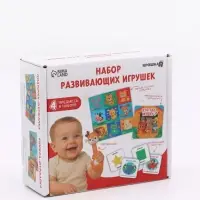 Набор развивающих игрушек, 4 предмета