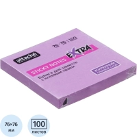 Стикеры Attache Selection Extra с клеев. краем 76х76, неон, фиолет. 100л