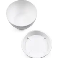 Горшок для цветов с поддоном 0,5 л d12,5см h7 см "Фиалочка" белый Горшок для цветов с поддоном 0,5 л d12,5см h7 см "Фиалочка" белый