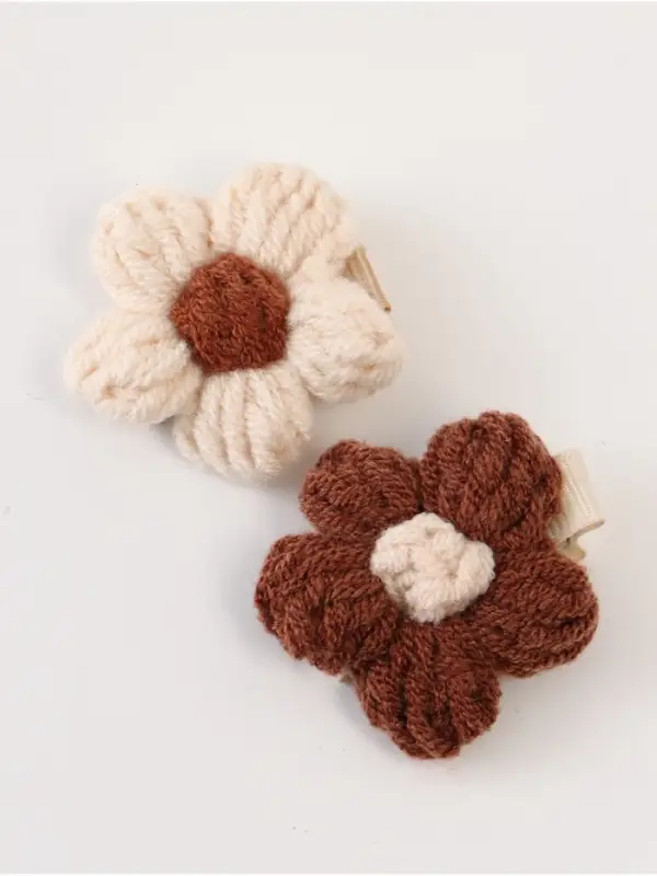 Заколка для волос «Цветы» 2 шт, Принцессы