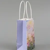 Пакет подарочный &laquo;Нежные цветы&raquo;,10&times;15&times;6 см