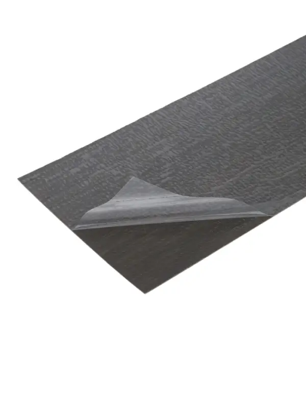 Плитка виниловая самоклеящаяся 91х15 см, дуб сильвер