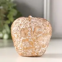 Копилка полистоун "Яблоко" 9,5х8,5 см