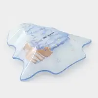 Блюдо сервировочное ёлочка "Новый Год в лесу" 17,7х18,5х3,5 см