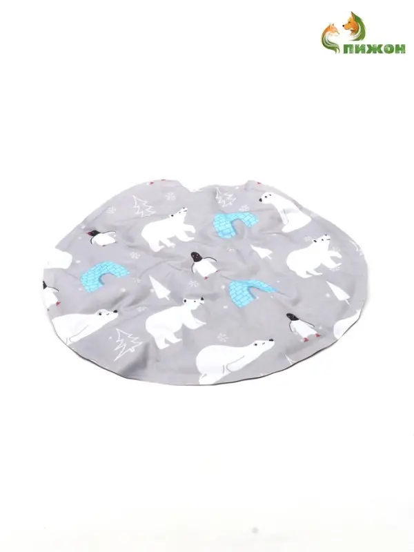 Коврик охлаждающий (гель),35&times;35 см, серый