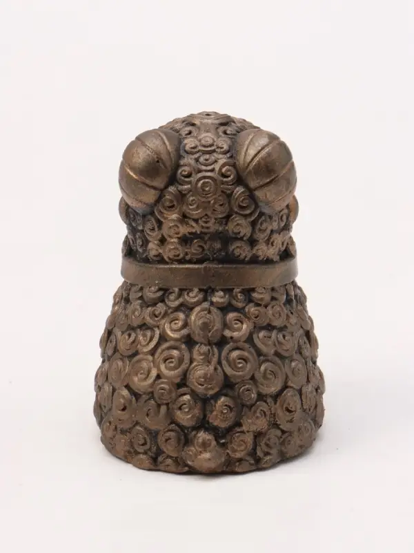 Фигурка декоративная &laquo;Барашек Крош&raquo;, 7&times;5&times;6 см, бронза
