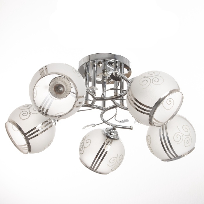 Люстра Люстра "Грета" 5х40Вт Е27 Хром МОДЕЛЬ: 2600553