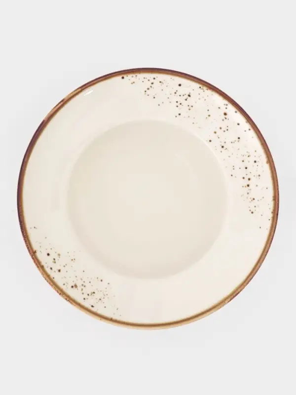 Тарелка для пасты Magistro &laquo;Церера&raquo;, 400 мл, d=19.5 см, фарфор, белая