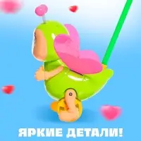 Каталка &laquo;Забавная бабочка&raquo;, цвета МИКС