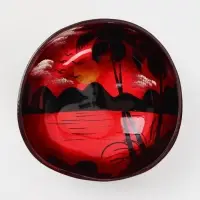 Чаша &laquo;Малиновый закат&raquo;, 14&times;14&times;6 см, кокос