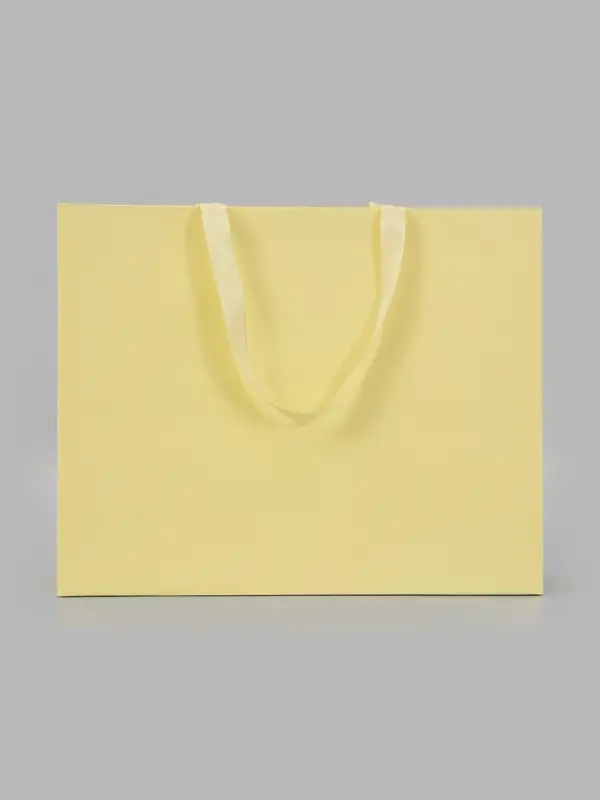 Пакет подарочный, ламинированный, горизонтальный, &laquo;Молочный&raquo;, 40&times;32&times;13