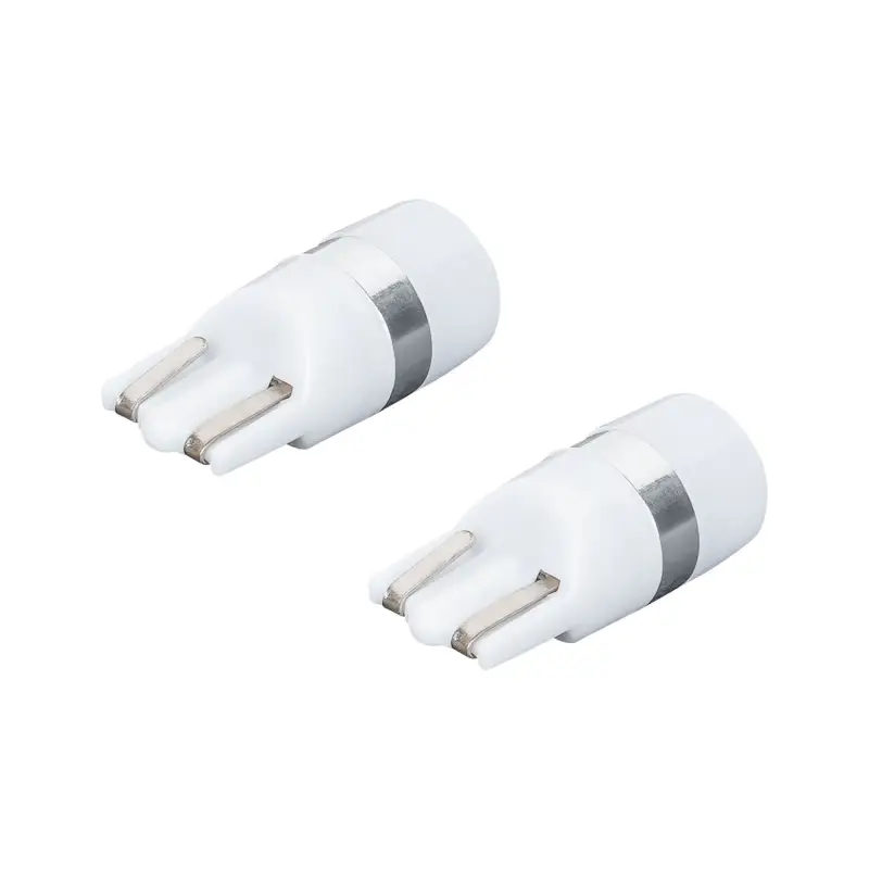 Лампочка светодиод. W5W (T10) PLUS, 6000K (Белый), 12/24В, 0.7Вт, 1LED, Биполяр.