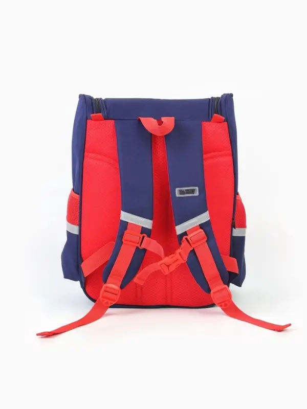 Рюкзак школьный, с эргономичной спинкой квадратный &laquo;Ракета&raquo;