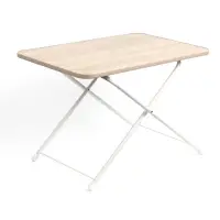 Стол туристический складной, 75&times;50&times;50/62 см, ЛДСП, цвет дуб сонома