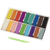 Пластилин клас.Комус Класс(№1 School)Color Pics наб.18 цв,360г,СО СТЕКОМ