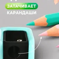 Набор точилок Calligrata &laquo;Пастель&raquo;, 5 штук