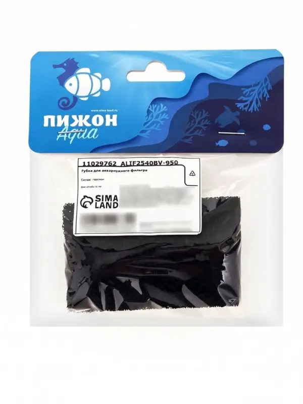 Губка круглая № 1, среднепористая 30PPI, 5&times;5&times;8.5, черная