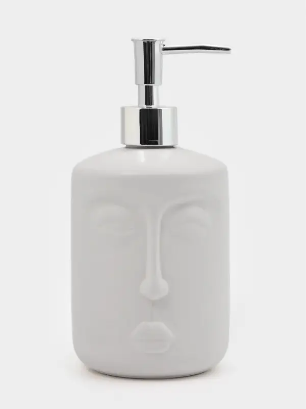 Дозатор для мыла &laquo;Тотем&raquo;, 330 мл, белый