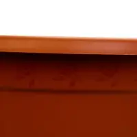 Горшок для цветов с поддоном &laquo;Борнео&raquo;, 25.8 л, пластиковый, цвет терракотовый