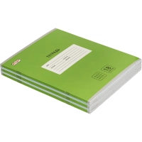 Тетрадь школьная А5, 18 л. клетка, Интенсив Зеленый, 10шт/уп арт.1711064