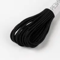 Резинка шляпная, 1 мм, 10&plusmn;0.5 м, чёрная