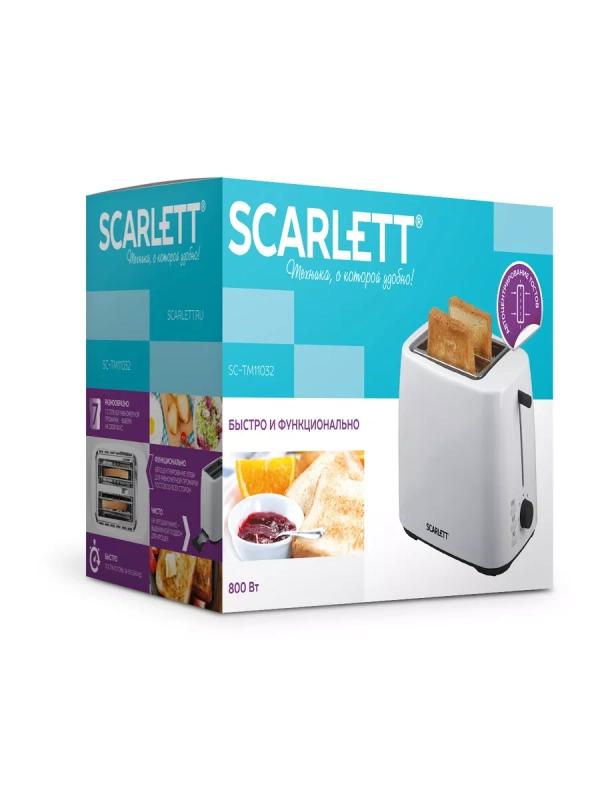 Тостер кухонный электрический для хлеба SC-TM11032 Тостер кухонный электрический для хлеба SC-TM11032