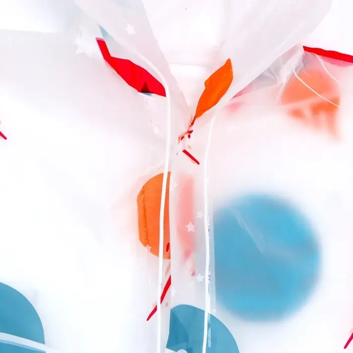 Дождевик детский &laquo;Космос&raquo;&lrm;, 125-155 см