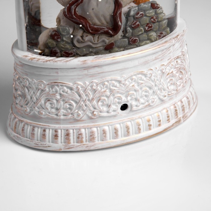 Светодиодная фигура «Свеча с ангелом» 12.3 × 24 × 8 см, пластик, батарейки ААх3 (не в комплекте), USB, свечение тёплое белое Светодиодная фигура «Свеча с ангелом» 12.3 × 24 × 8 см, пластик, батарейки ААх3 (не в комплекте), USB, свечение тёплое белое