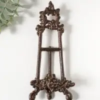 Фигурка - подставка для книг &laquo;Мольберт с узорами&raquo;, чугун, 23.5&times;10&times;4 см