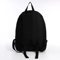 Рюкзак школьный молодёжный &laquo;Аниме&raquo;, 33&times;13&times;37, отдел на молнии, карман, чёрный